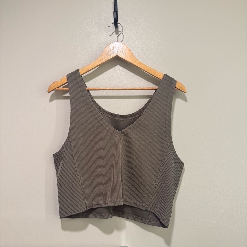 Lululemon Softstreme Ribbed Sleeveless Top